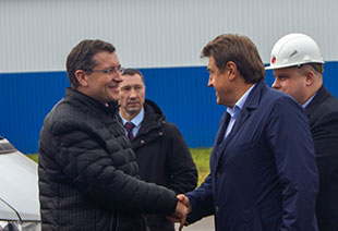 Посещение Губернатора ООО «ТЕХНОПАРК Реал-Инвест»