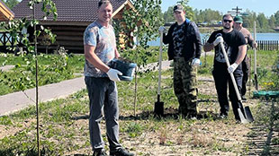 Продолжение акции « Сады памяти» Продолжение акции « Сады памяти»