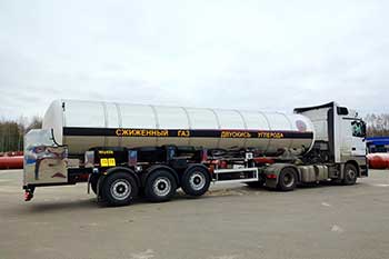 ЦЖУ-20/2,0 - транспортная углекислотная емкость